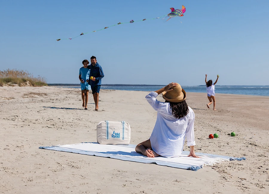 Family Games on the Beach