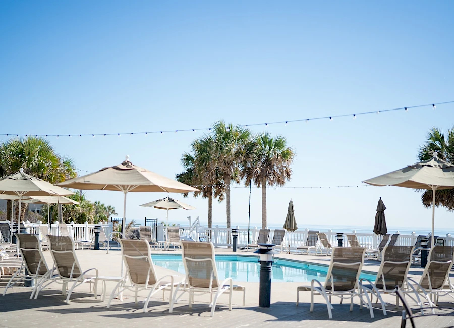 Grand Pavilion Pool Deck overlooking the Atlantic Ocean