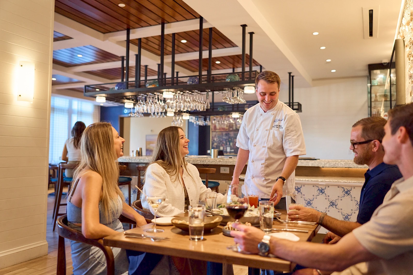 Dining at Oystercatcher with Chef