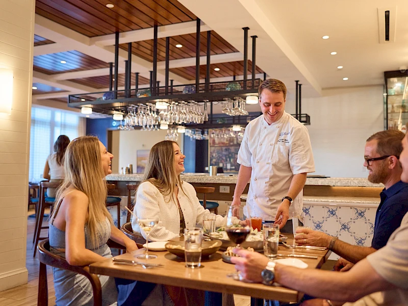 Dining at Oystercatcher with Chef