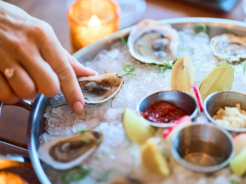 Oysters at Oystercatcher