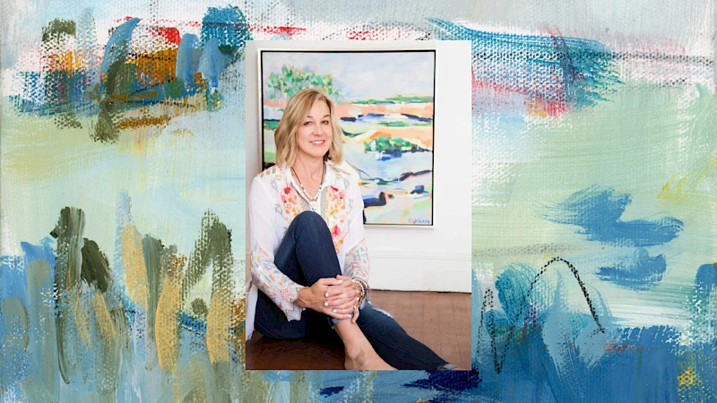 Abstract Painting Class with Pam Wingard