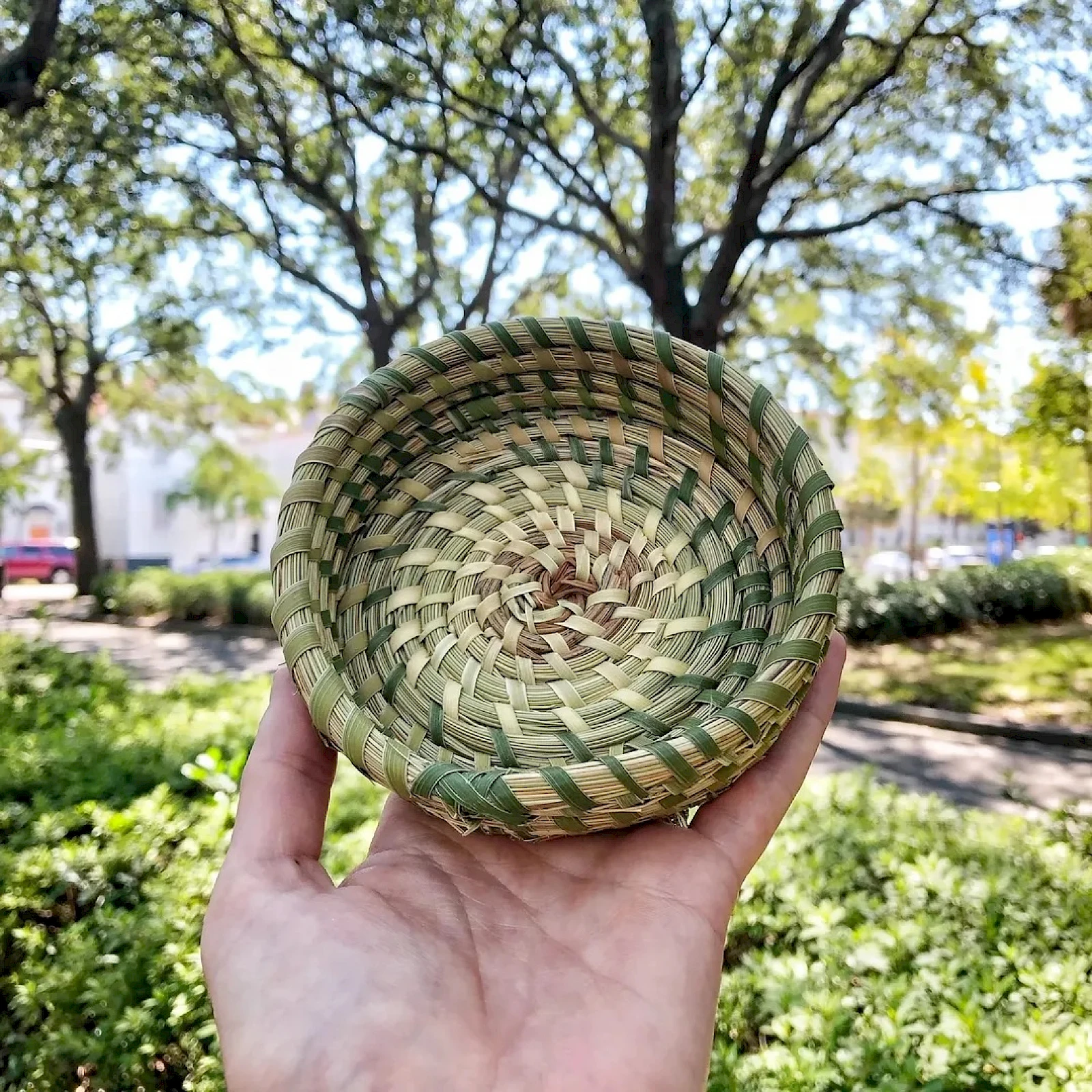 Sweetgrass Basket Making